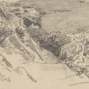 Drawing, Paradise and Purgatory, Middletown, Rhode Island, ca. 1875–80