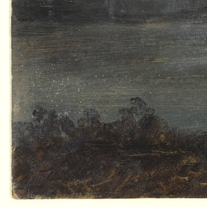 Drawing, Niagara Falls in Evening Light, September 1856