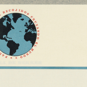 Letterhead, Palabras y Cuadros Recojidos Cruzando El Mundo [Word and Picture Throughout the World], Lonka de Bekker