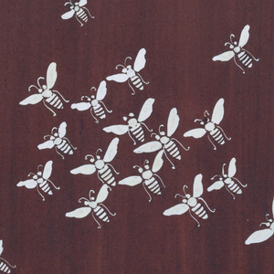 Drawing, Textile Design: Bees
