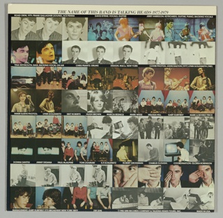 Album Cover, Talking Heads:  The Name of this Band is Talking Heads