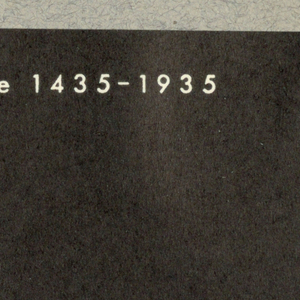 Business Card, Restaurant Linde, 500 Jahre 1435-1935, 1935
