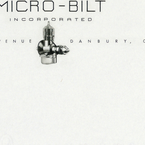 Letterhead, Micro-Bilt/Inc.
