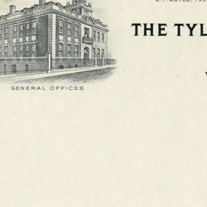 Letterhead, The Tyler Tube & Pipe Co., Washington, Pennsylvania, ca. 1910