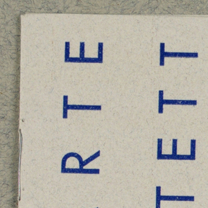 Brochure, Pro Arte Quartett