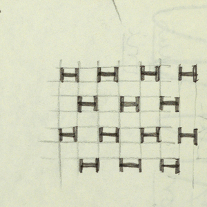 Drawing, Design for Textile, ca. 1960