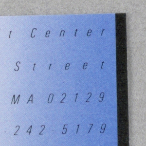 Business Card, Skolos, Wedell + Raynor,, 1985
