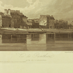 Bound Print, Selections of the 20 Most Picturesque Views of Paris