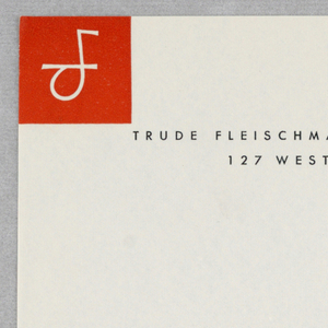 Sheet Of Stationery, British Crafts Exhibition, ca. 1945