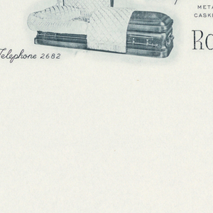 Letterhead, Royal Casket Co., Zeeland, MI