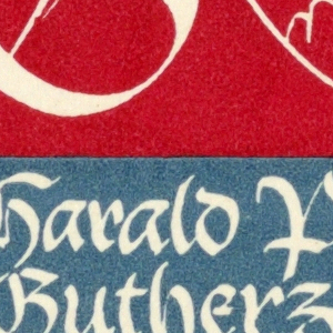 Ex Libris Label, Harold P. Gutherz
