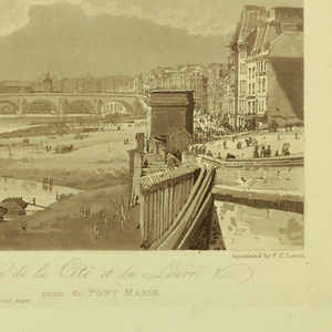 Bound Print, Selections of the 20 Most Picturesque Views of Paris