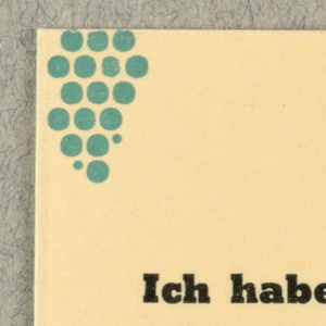 Business Card, Ich Habe den Verkauf von hochwertigen Original - Dessertweinen J. Deutsch