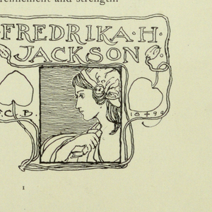 Pamphlet Page, American Designers of Bookplates