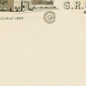 Drawing, Design for Letterhead: G., ca. 1940–65