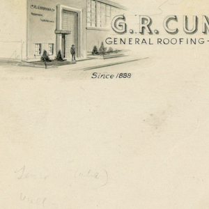 Drawing, Design for Letterhead: G., ca. 1940–65