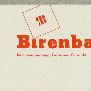 Letterhead, Birenbaum
