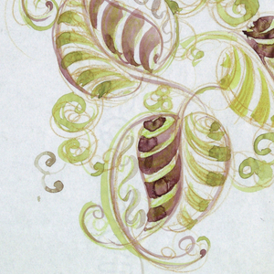 Drawing, Foliate Design