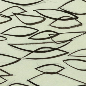Drawing, Design for Textile, ca. 1960