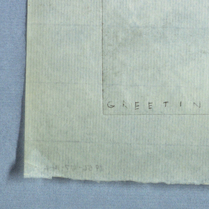 Print, Greetings from Gustav Jensen