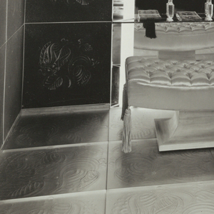 Photograph, Installation of Room with Vanity, Metropolitan Museum Exhibition