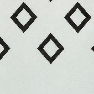 Drawing, Design for Printed Textile- "Diamonds", 1961