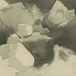 Drawing, Study, Ruxton, Colorado, June 7, 1901