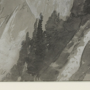 Drawing, Vernal Falls, Yosemite, 1904