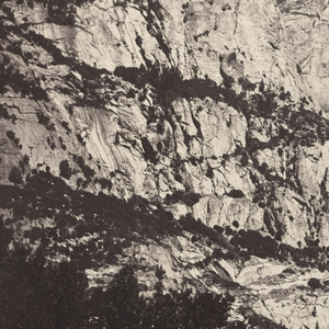 Photograph, Yosemite Falls from the Upper House, 3177 feet, 1861–66