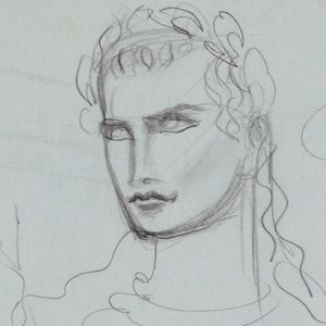 Drawing, The Rise of Rome: Heads of Seven Emperors, 1930–32