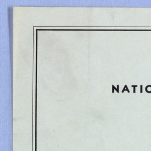 Ephemera, National Alliance of Art and Industry Award, 1932