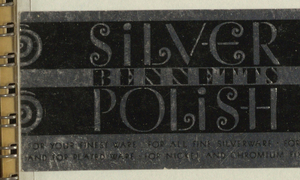 Ephemera, Album: Bennetts Silver Polish (Label)