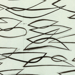 Drawing, Design for Textile, ca. 1960