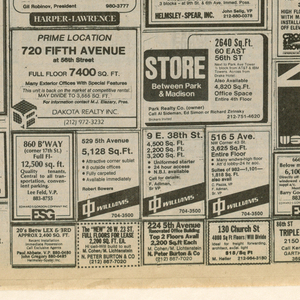 Advertisement, Memphis (Condominiums):  New York Times Advertisement, July 21, 1985