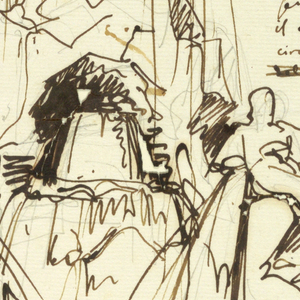 Drawing, Fountains
