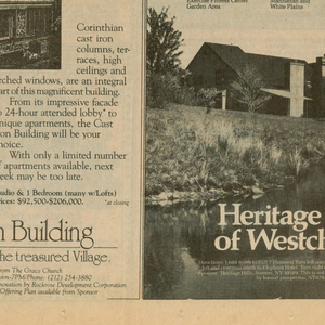 Advertisement, Memphis (Condominiums):  New York Times Advertisement, July 21, 1985