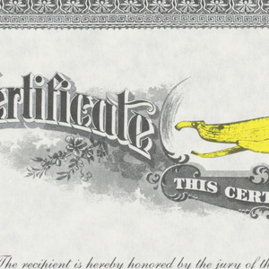 Certificate, American Institute of Graphic Arts (AIGA): Humor Show, 1986