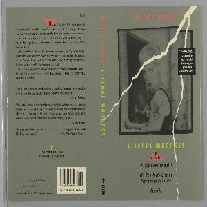 Book Cover, Literal Madness, 1989