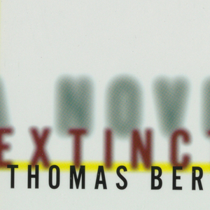 Book Cover, Extinction, 1995