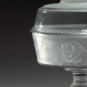 Westward Ho! pattern Compote, ca. 1880