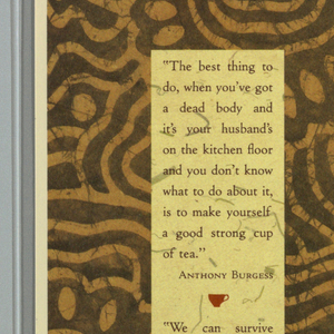 Book Cover, A Decent Cup of Tea