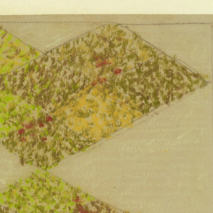 Drawing, Design for Knotted Pile Rug