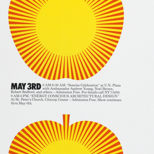 Poster, Sun Day in New York