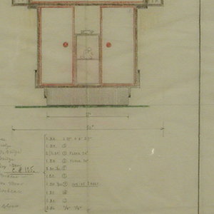 Drawing, Designs for Three Highboys, 1933