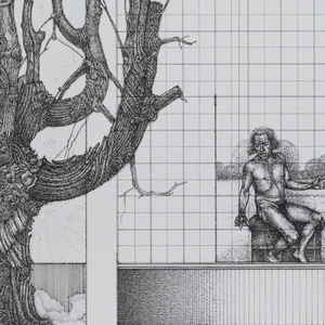 Poster, Charles Eldred: Sculpture & Drawing, 1980