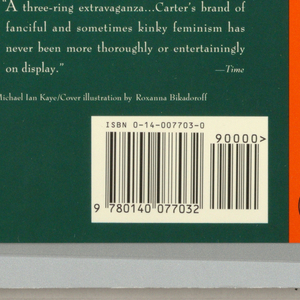 Book Cover, Nights at the Circus