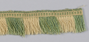 Fringe From Cut Work And Embroidered Band (Spain)