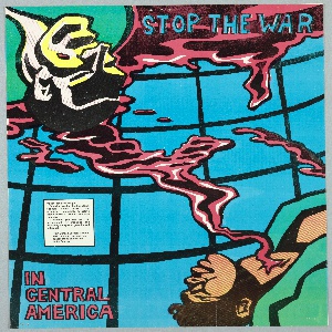 Poster, Stop the War in Central America, ca. 1988