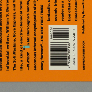 Book Cover, The Ticket that Exploded