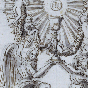 Drawing, Project for the Door of a Tabernacle, 1700–1750